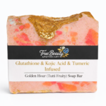 Golden Hour (Tutti Fruity -Glutathione , Kojic Acid , Turmeric ) Soap Bar